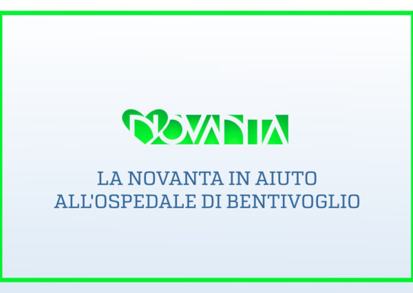 Novanta un aiuto all’Ospedale di Bentivoglio